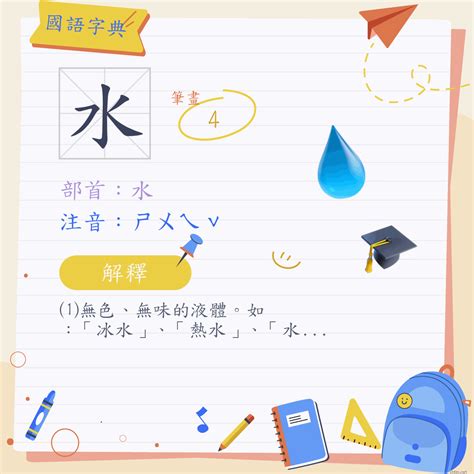 水部首的名字